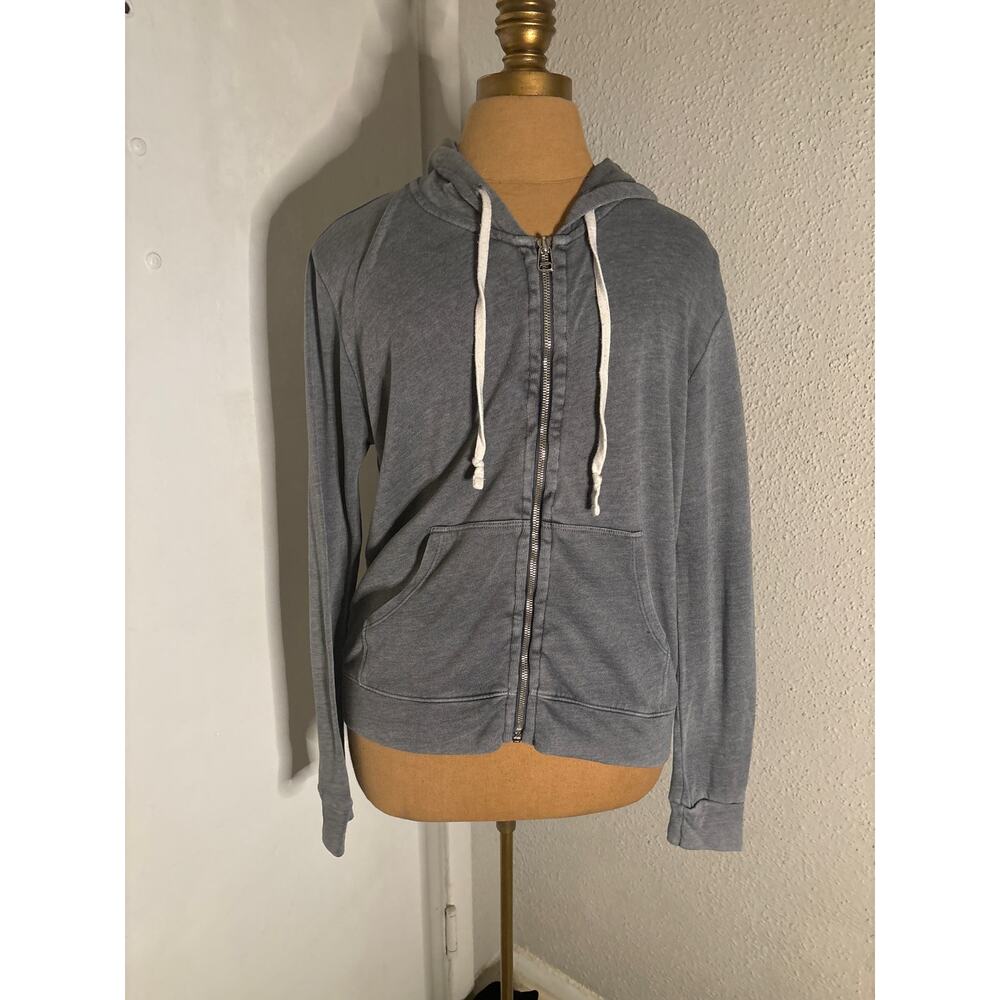 SoulCycle Spellout Gray/White Hoodie S Athleisure Sportswear Activewear Casual